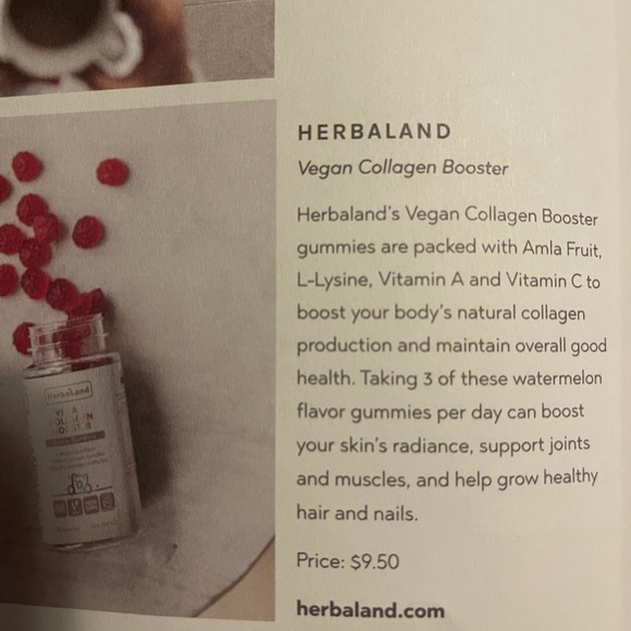 Jilly box item-  Vegan collagen booster gummies - Picture 2 of 2